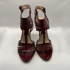 Boutique 9 Burgundy Strappy Heels